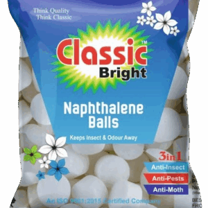 Classic Bright Naphthalene Balls, 100g Each, Pack of 10, for Clothes Storage, Keep Insect and Odour Away.